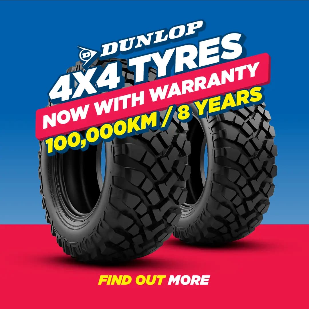 Dunlop 4x4 warranty